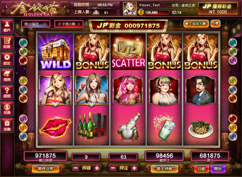 Slot UI Design 2016-Golden Cat