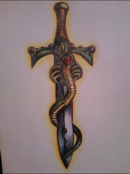 Python Sword by XavierEdgar789 on DeviantArt