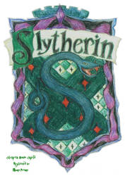 Slytherin House Shield