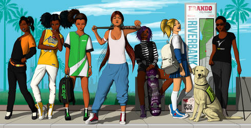 Brocx Layne: Jasmine and the Rascal Six by GLSUoA
