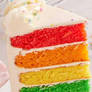 rainbow cake