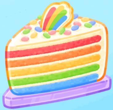 rainbow cake 2