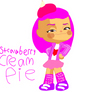 strawberry cream pie