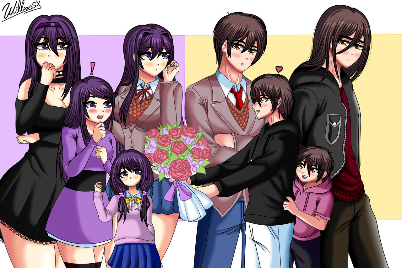 Yuri MC DDLC Fanart By WillianXS On DeviantArt yuri-mc-ddlc-fanart-by-willianxs-on-deviantart