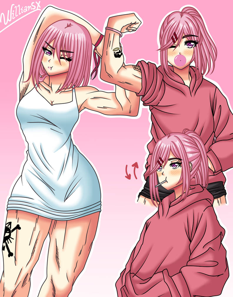 Buffsuki Strikes Again DDLC Fanart By WillianXS On DeviantArt buffsuki-strikes-again-ddlc-fanart-by-willianxs-on-deviantart