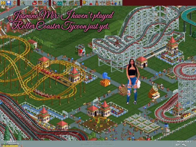 Princess Roler Coaster Deviantart Jasmine Mir - Roller Coaster Tycoon by PrincessMia2024 on DeviantArt