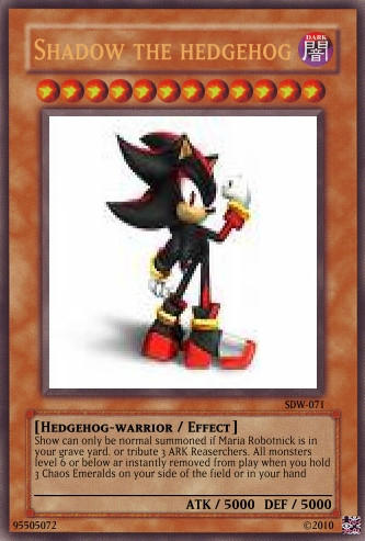 shadow the hedgehog yugioh card Yu-Gi-Oh! - Shaddoll - BLHR-EN081 - Ultra Rare - 1st Edition Mint / near mint condition trading card Shadow the Hedgehog Yu-Gi-Oh by