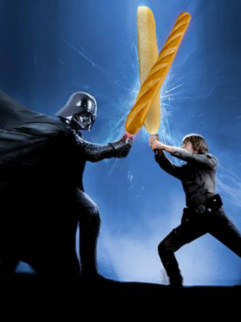 Star Wars more like Breadstick Battles by Thats-A-Morray on DeviantArt