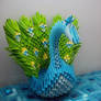 Peacock - 3D Origami