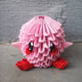 Chibi Kirby - 3D origami