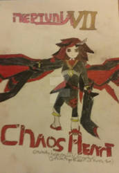 CPU Chaos Heart! (My OC) Neptunia:Chaos Heart
