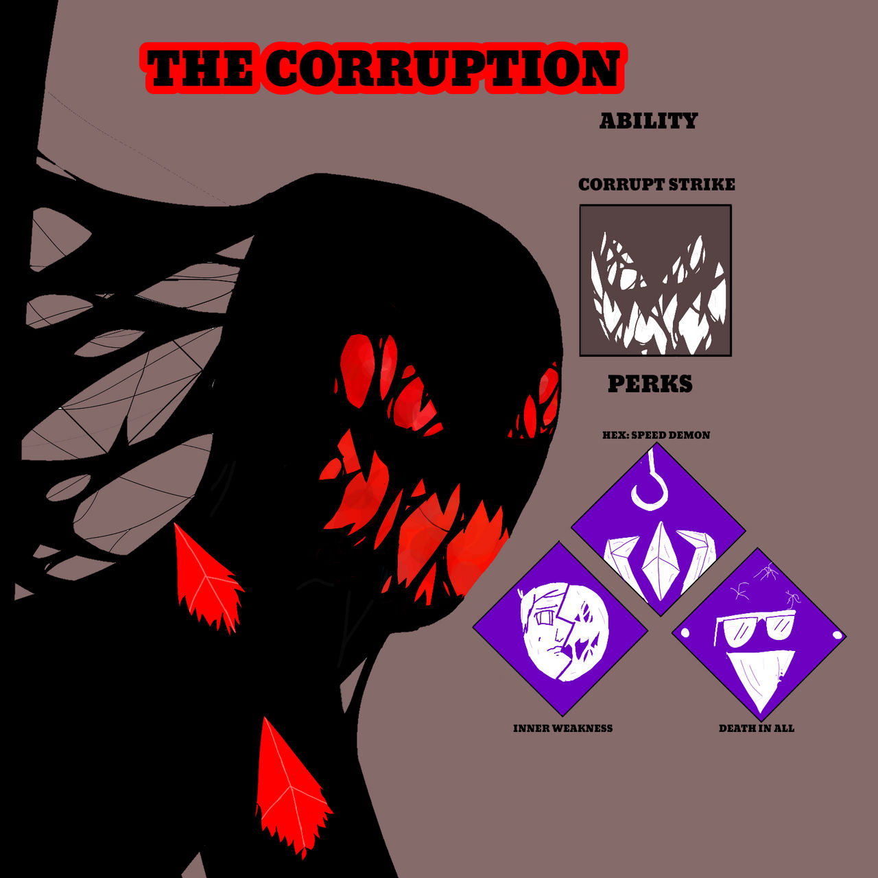 The Corruption - DbD Killer Concept by MigthyFireArtz on DeviantArt