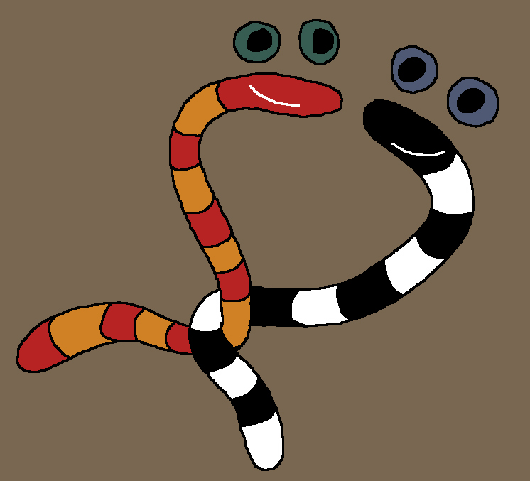 Huggy Doorworms by SuperTrainStationH