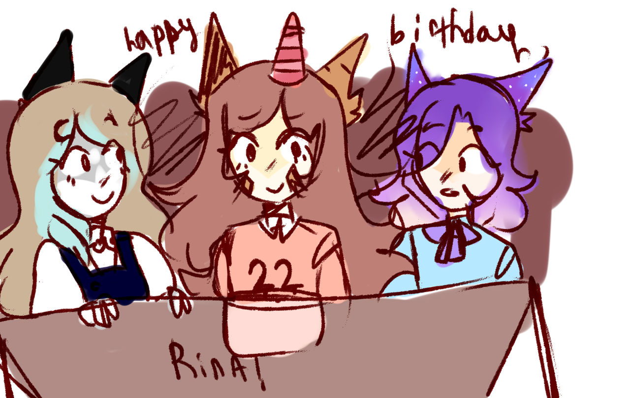 Happy birthday Rina! by Roseifaauu on DeviantArt