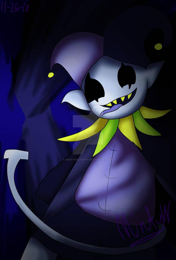 Chaos! Chaos! (Jevil Deltarune) by MintyWolfArts on DeviantArt