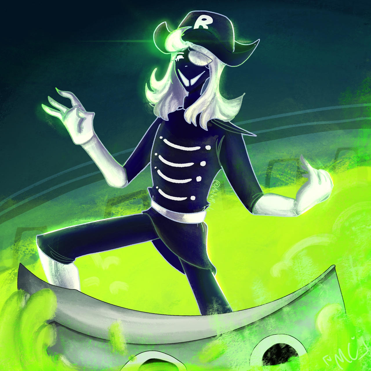 Deltarune chapter 2 Rouxls Kaard by MintyWolfArts on DeviantArt