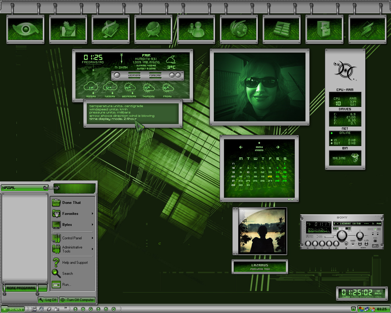 Matrix Xtream desktop by Jan-Oscar on DeviantArt