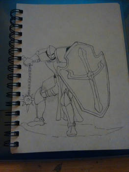 knight sketch