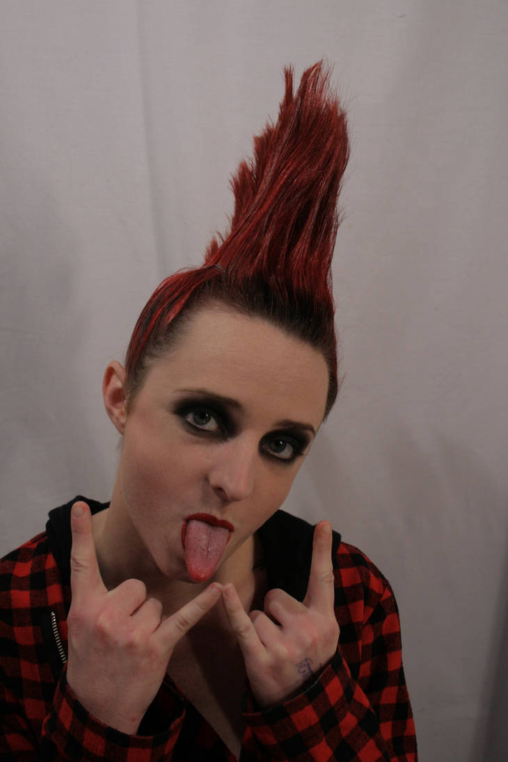 70s Punk Makeup And Hair By