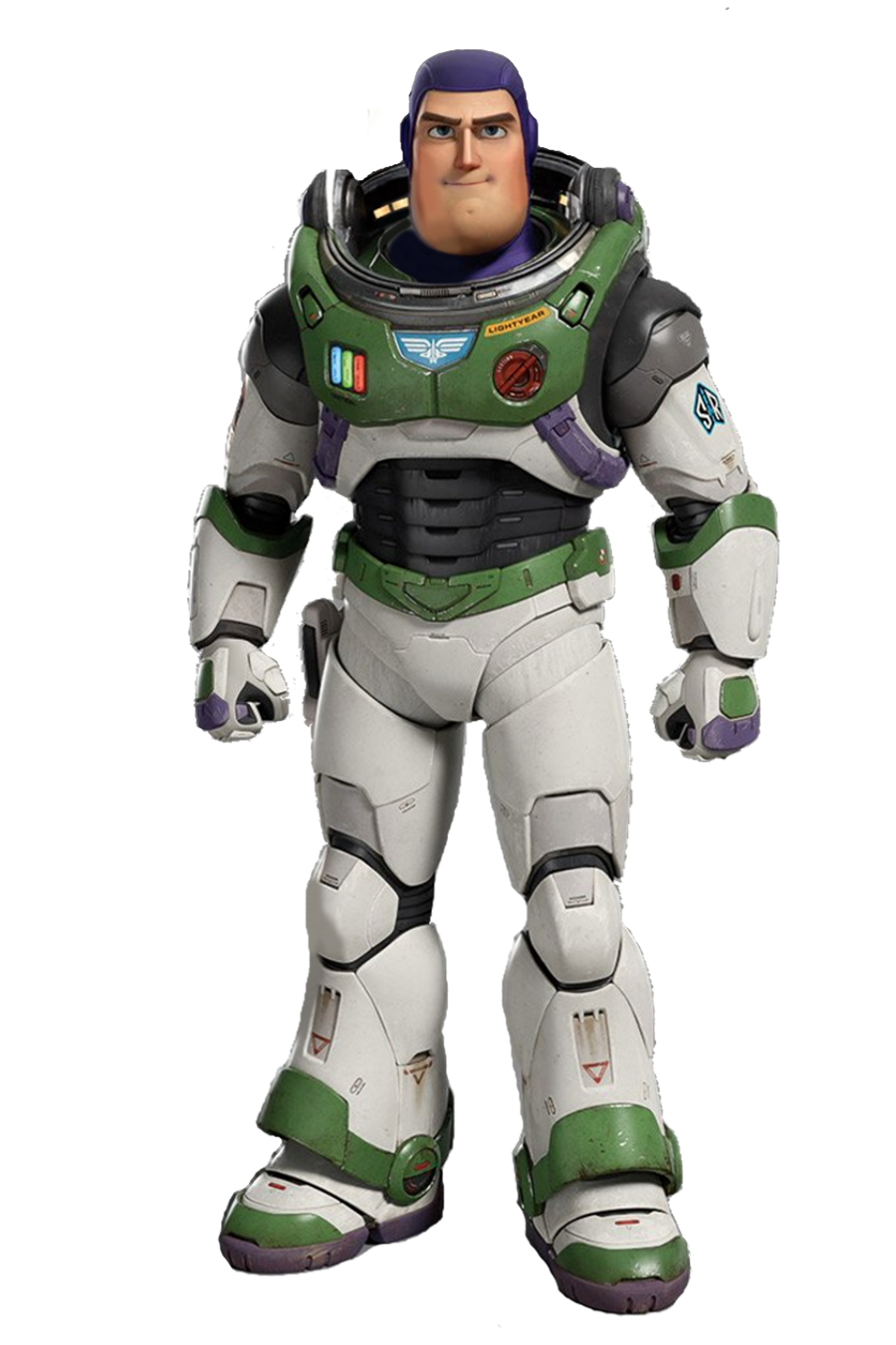 Buzz top lightyear transparente