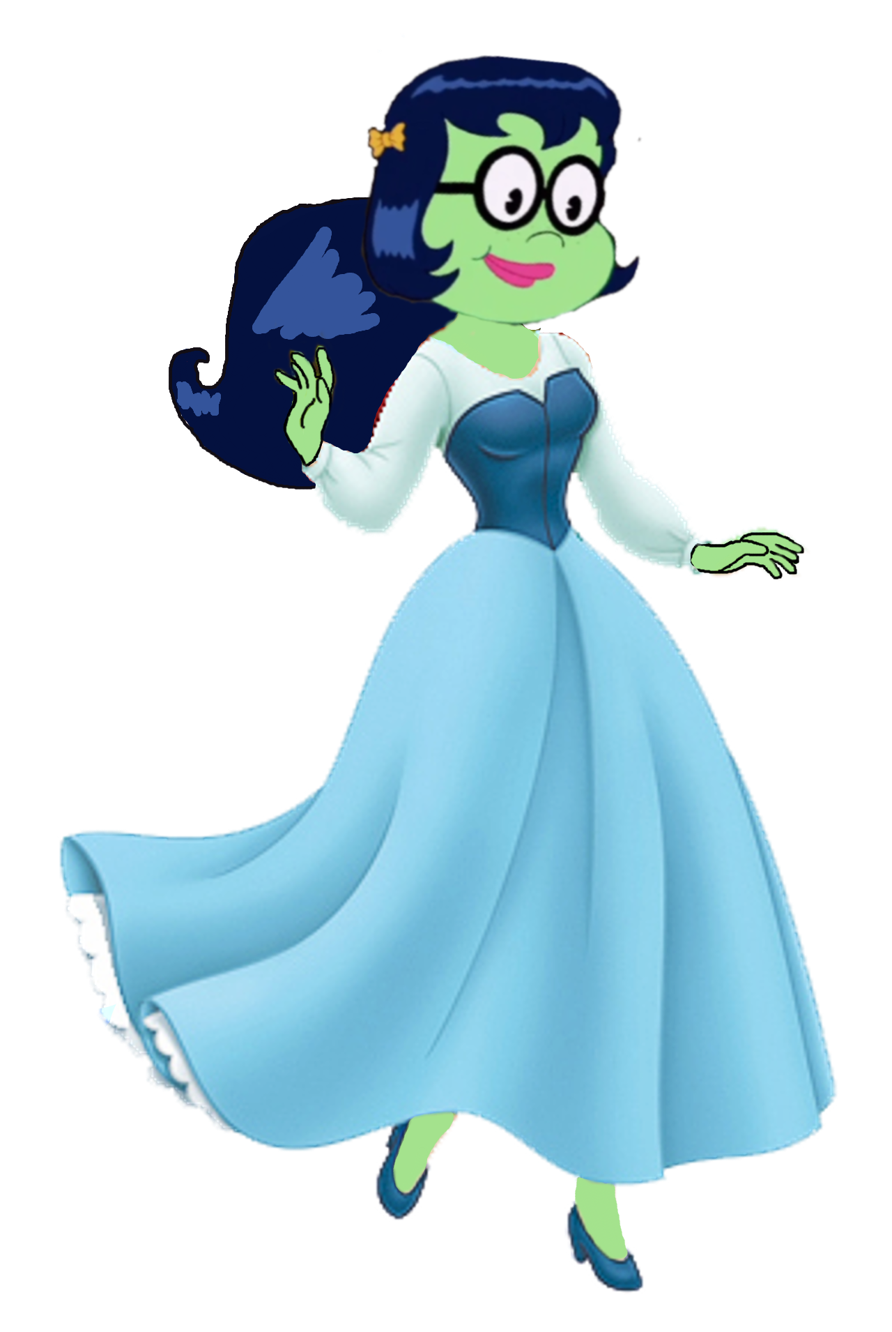 Human Princess Mindy In Blue Dress By JayReganWright2005 On DeviantArt human-princess-mindy-in-blue-dress-by-jayreganwright2005-on-deviantart