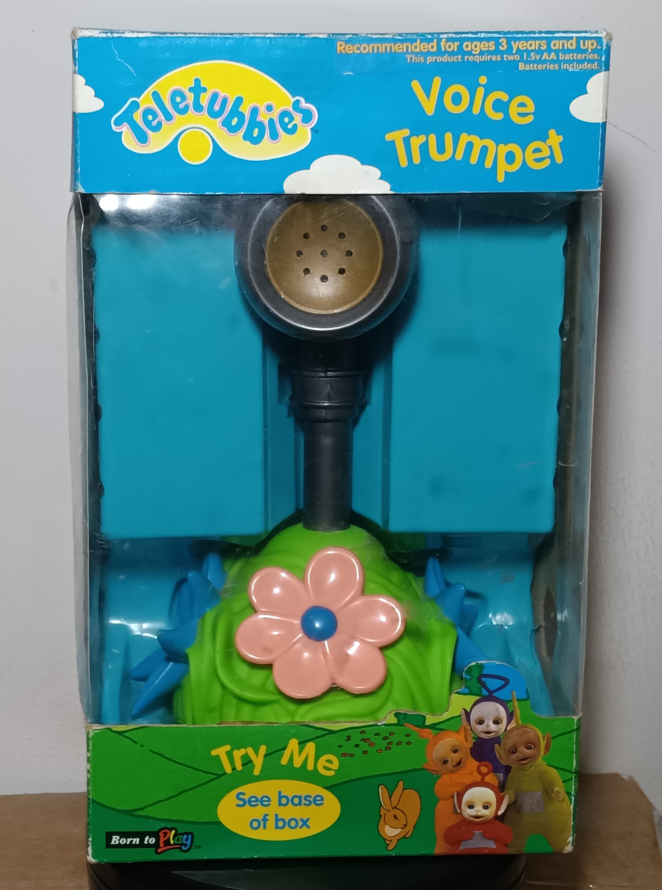 Trumpet Ink Box Voice Trumpet Toy (RARE) in a box by JayReganWright2005 on DeviantArt