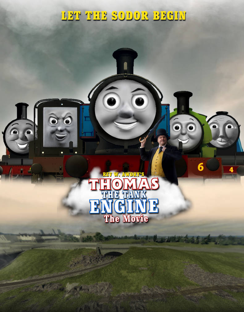 Thomas The Tank Engine The Movie Official Poster By thomas-the-tank-engine-the-movie-official-poster-by
