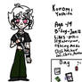 Kuromi Yoshida reference sheet 