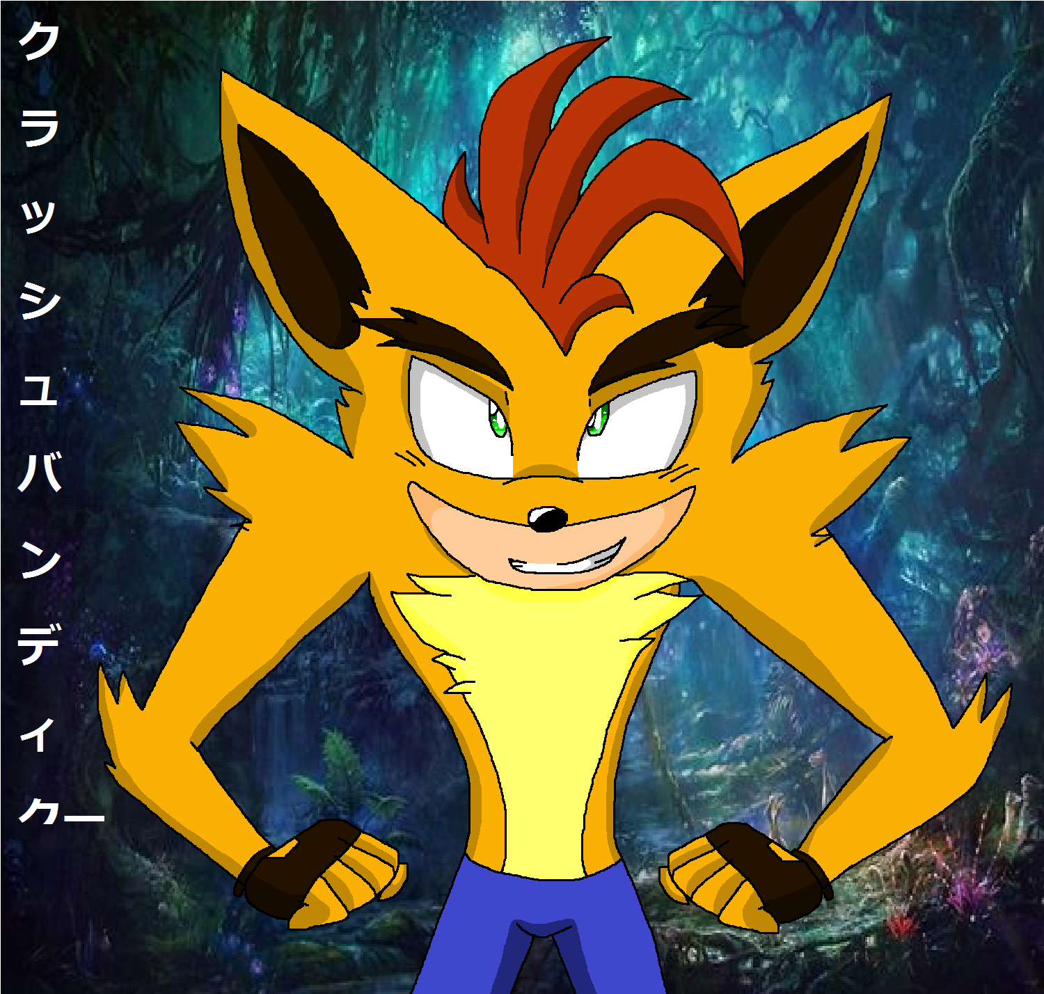Crash Bandicoot Anime Version By Chikakobandicoot On Deviantart Crash Bandicoot Anime Version By Chikakobandicoot On Deviantart