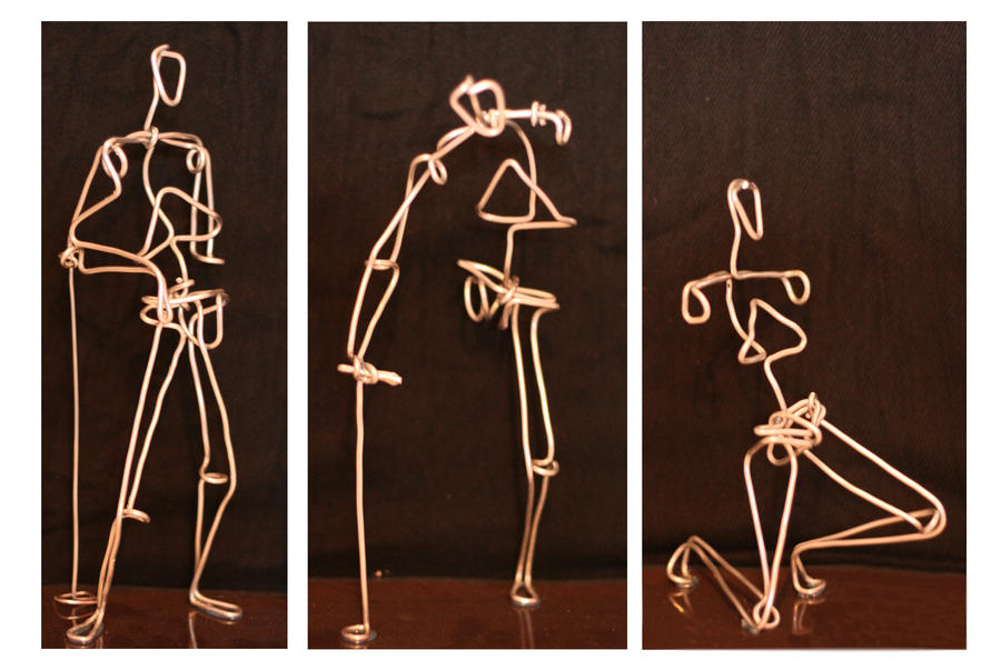 Character Using A Wire wire person 3 by kristatulka on DeviantArt