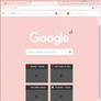 pink google chrome theme thing