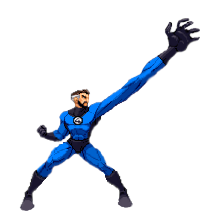 Reed Richards Sprites by YodaPrime on DeviantArt