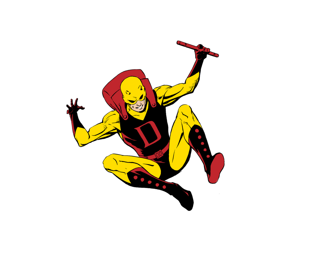 Daredevil comic render by YodaPrime on DeviantArt