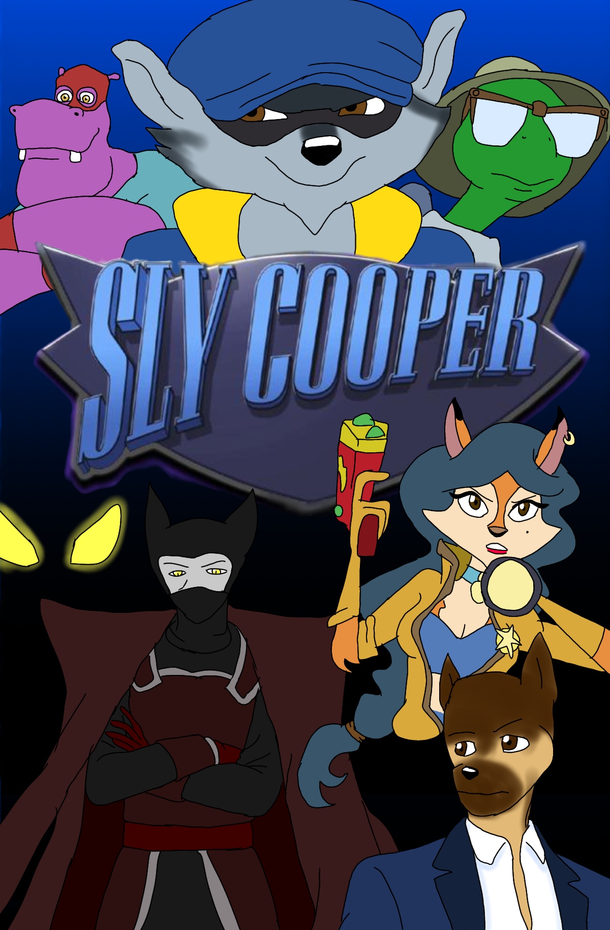 Sly Cooper-Thieves in Time Poster by Yukinekocat on DeviantArt