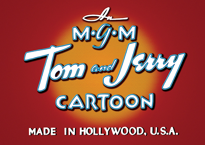 Tom and Jerry 1940s Classic Ending Sequence Print by.
