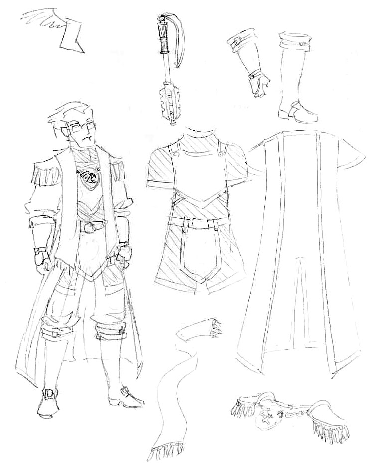 Character design - Cleric