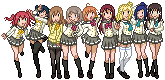 Aqours Sprites