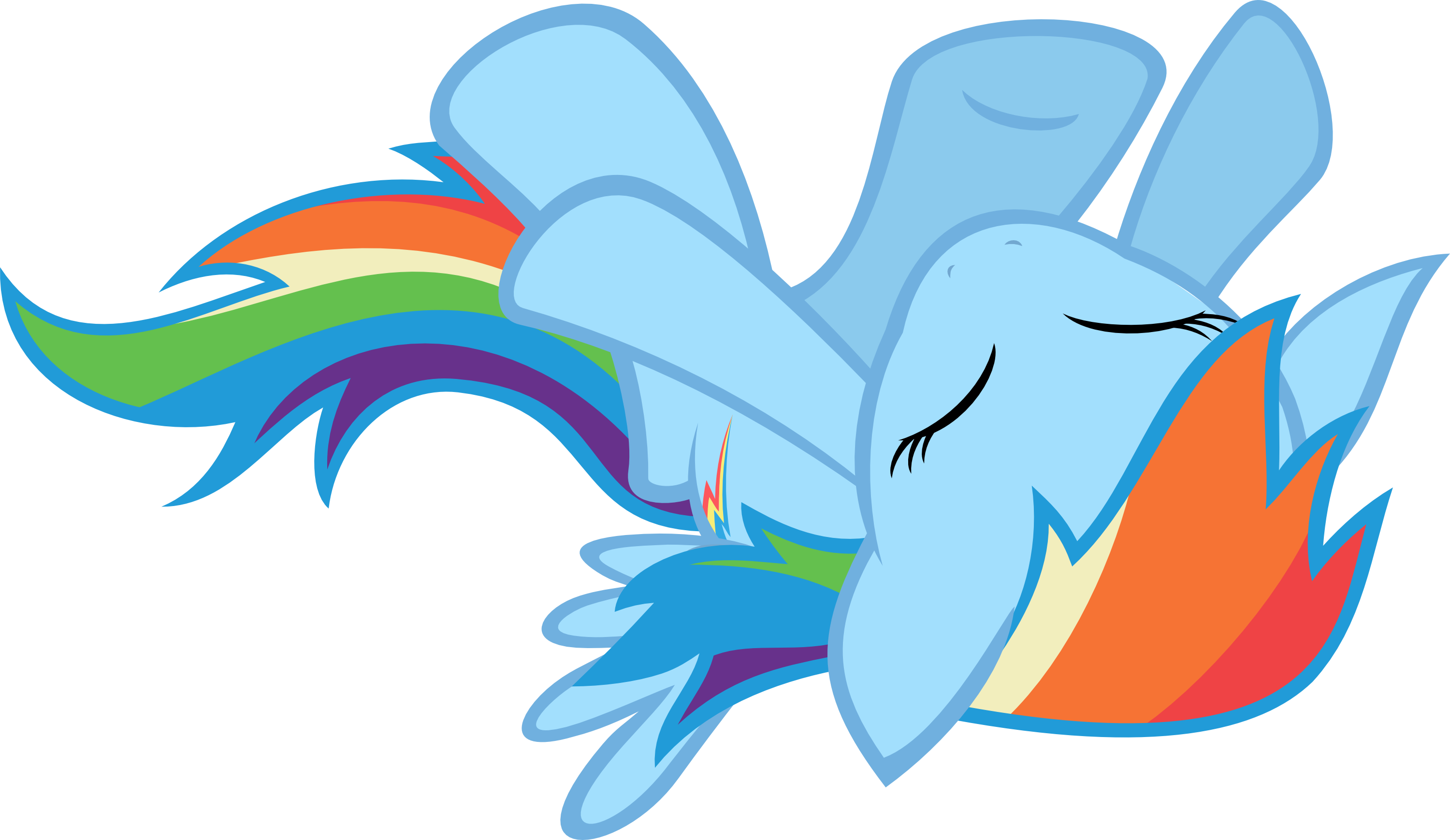 Rainbow Dash Demands Snuggles