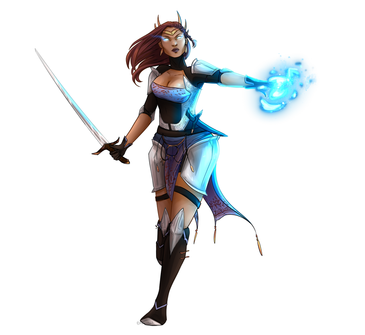 Blade dancer by Anianthro on DeviantArt