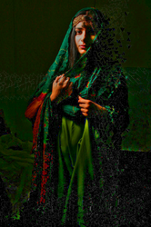 Woman in Green