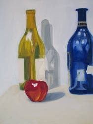 2 - Bottles and Apple