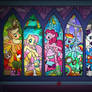 The stained glass of mane 6