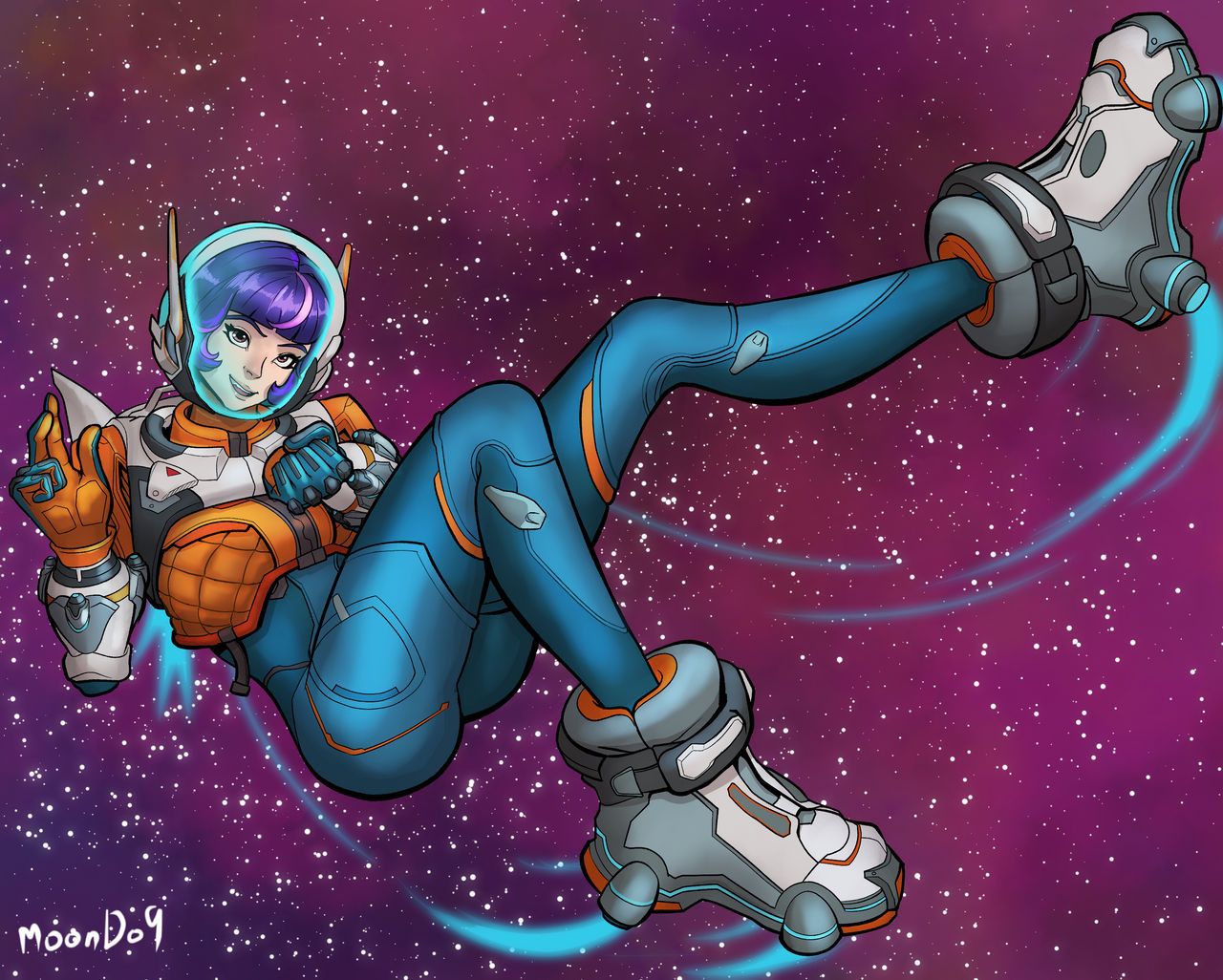 Juno Overwatch art by MoonDo9 on DeviantArt