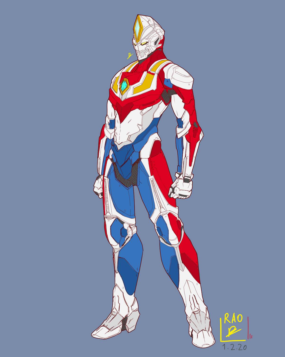 Ultraman Suit Dyna by pravin6127 on DeviantArt