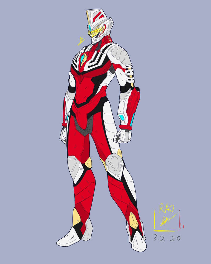 Ultraman suit Justice Standard Mode by pravin6127 on DeviantArt