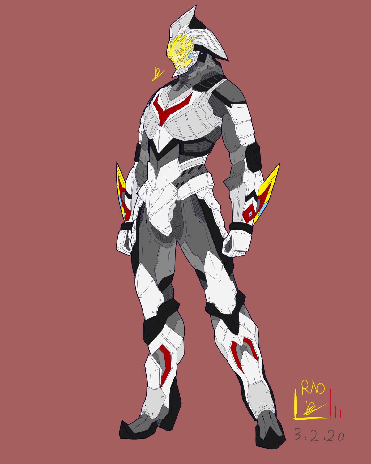 Ultraman Suit Nexus Anphans mode by pravin6127 on DeviantArt