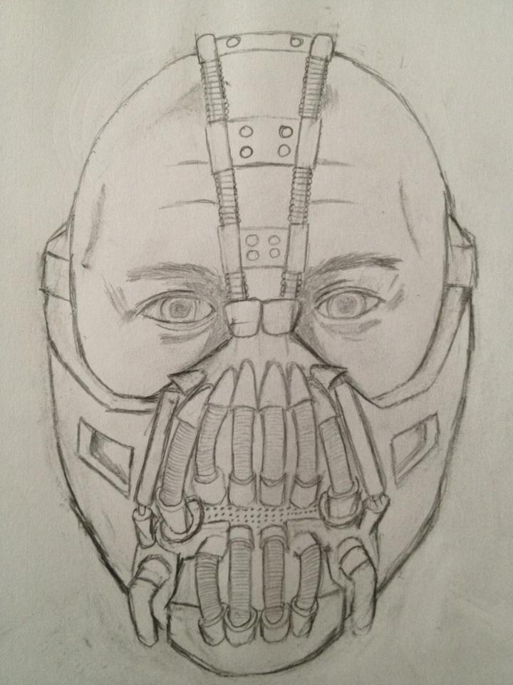 Bane Portrait by PedroTpredator on DeviantArt