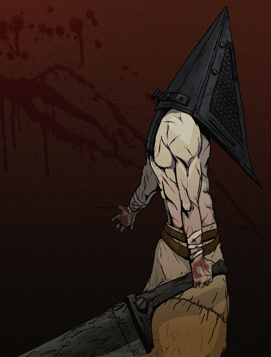 Silent Hill - Pyramid Head - Fan Art - Colours — ScudsWorth Productions