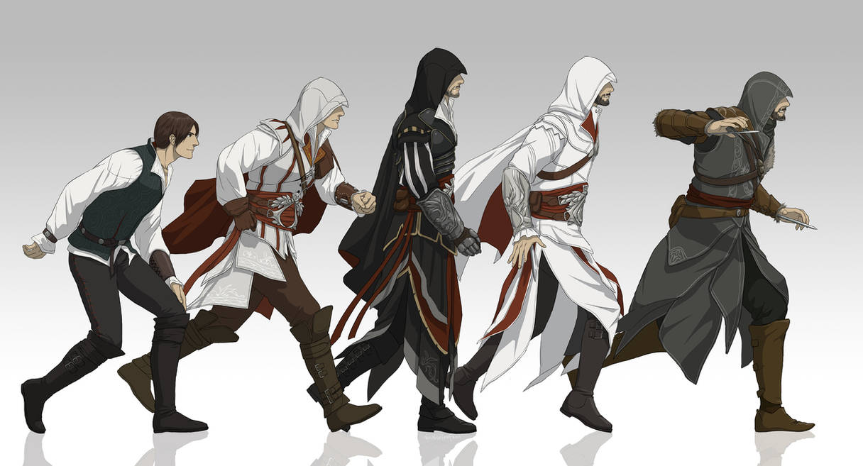 Assassin's creed 2- Ezio by fevereon on DeviantArt