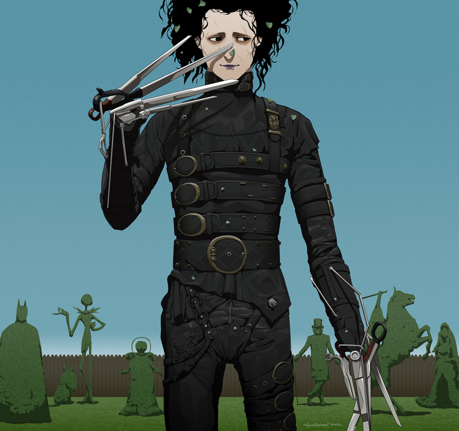 E is for Edward Scissorhands